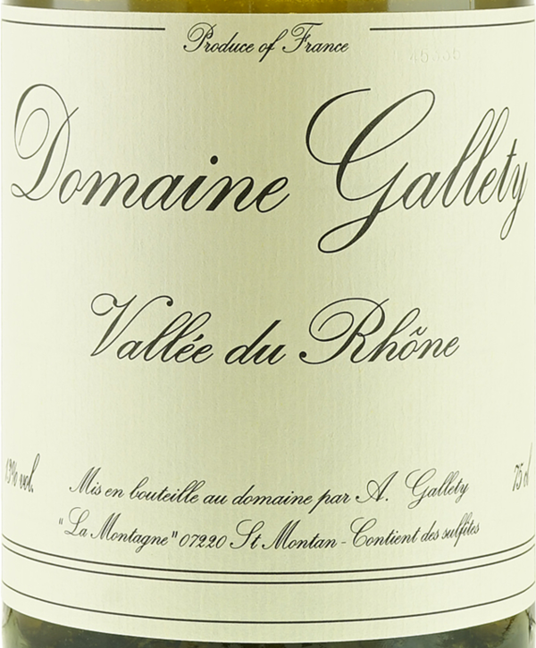 AOP Gallety Blanc (Frankreich, Ardeche)