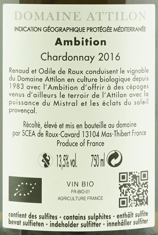 IGP Ambition Blanc (Frankreich, Provence)