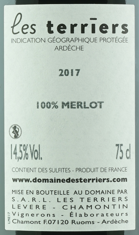 IGP Merlot (Frankreich, Ardeche)